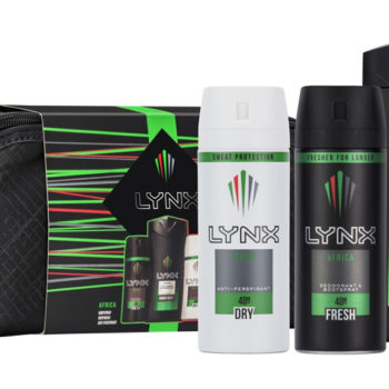 lynx shower gel set